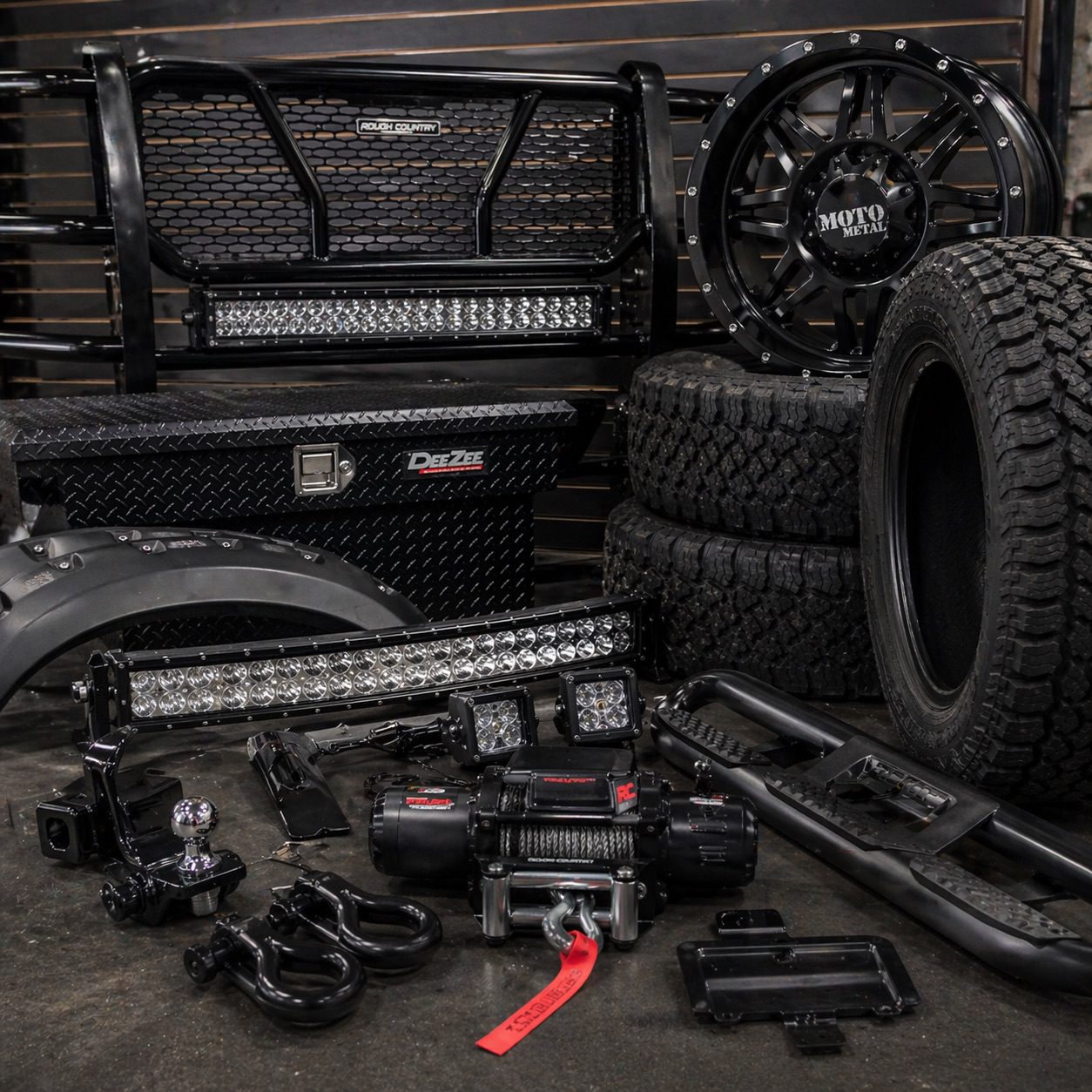 TCS Brednebury truck accessories Truck accessories in Bredenbury SK including wheels, tires, lift kits, and aftermarket upgrades